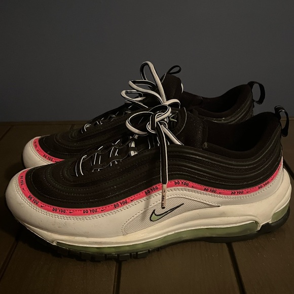 Nike Air Max 97 Black and Pink Sneakers - Main Image
